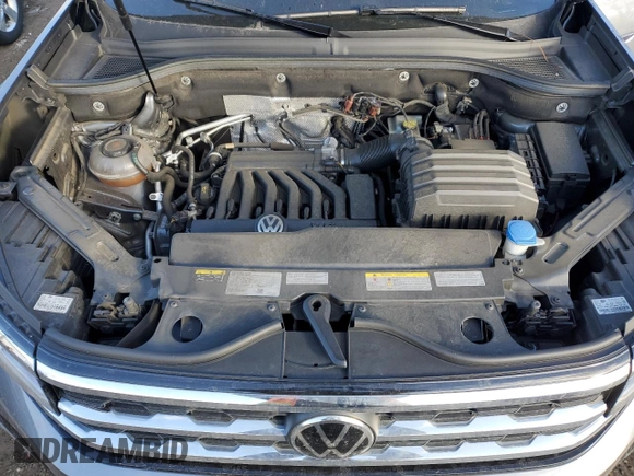 2022 Volkswagen Atlas 3.6L V6 SEL R-Line with VIN 1V2AR2CA1NC517564, listed as a Copart auction lot 88488245 with 80,121 mi miles and Salvage Title. Bid and sale history available at carsss.com. Image 12.