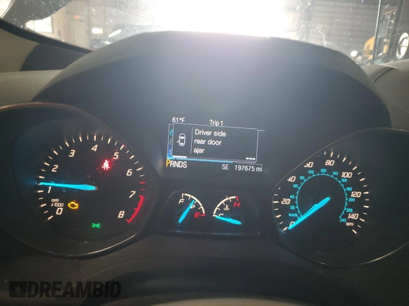 2013 Ford Escape SE z VIN 1FMCU0GX5DUD15830, wystawiony jako Copart lot #58007265 z przebiegiem 197 675 mil mil oraz Szkoda całkowita • Salvage title. Historia ofert i sprzedaży dostępna na DreamBid. Obrazek 9.