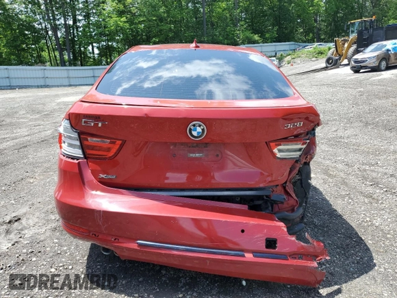 2015 BMW 3 Series 328i Gran Turismo xDrive with VIN WBA3X5C58FD562269, listed as a Copart auction lot 61857885 with Not provided miles and Clean title. Bid and sale history available at DreamBid. Image 6.