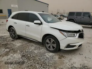 2019 Acura MDX with VIN 5J8YD4H36KL036940, listed as a Copart auction lot 47682395 with 0 mi miles and Salvage Title. Bid and sale history available at carsss.com. Image 4.