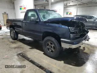 2006 Chevrolet Silverado 1500 Work Truck with VIN 3GCEK14X76G234265, listed as a Copart auction lot 88130355 with 114,111 mi miles and Salvage Title. Bid and sale history available at carsss.com. Image 4.