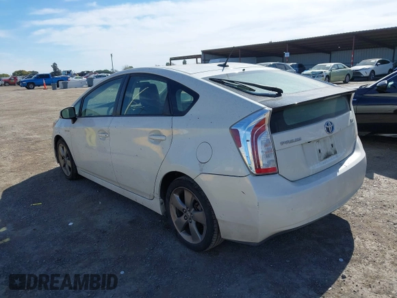 2015 Toyota Prius Four with VIN JTDKN3DU3F0421146, listed as a IAAI auction lot 41688145 with 122,750 mi miles. Bid and sale history available at carsss.com. Image 3.