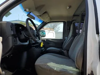 2003 Chevrolet Express Cargo Van with VIN 1GCHG35U031223116, listed as a Copart auction lot 53406665 with 117,243 mi miles and Clean Title. Bid and sale history available at carsss.com. Image 7.