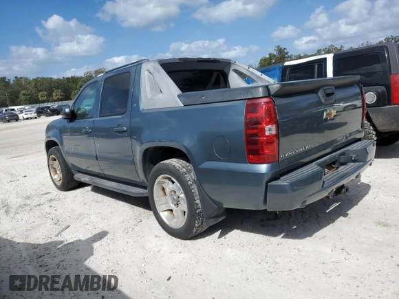 2008 Chevrolet Avalanche LT w/1LT with VIN 3GNEC12JX8G102168, listed as a Copart auction lot 78818614 with 0 mi miles and Salvage Title. Bid and sale history available at carsss.com. Image 2.