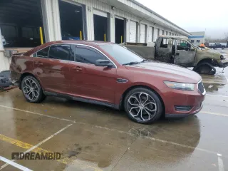 2015 Ford Taurus SHO with VIN 1FAHP2KT0FG123255, listed as a Copart auction lot 51887725 with 152,873 mi miles and Salvage Title. Bid and sale history available at DreamBid. Image 4.