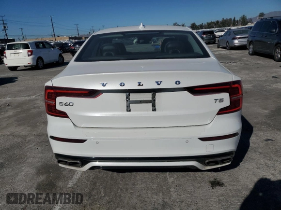 2021 Volvo S60 Momentum with VIN 7JR102FZ7MG123167, listed as a Copart auction lot 88547135 with 44,185 mi miles and Salvage Title. Bid and sale history available at carsss.com. Image 6.