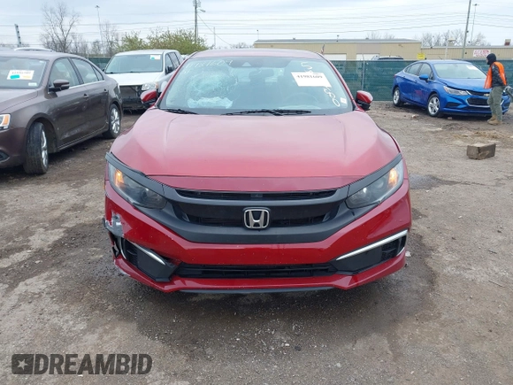 2020 Honda Civic LX with VIN 2HGFC2F69LH541980, listed as a IAAI auction lot 41981609 with 75,458 mi miles and . Bid and sale history available at DreamBid. Image 12.