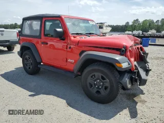 2019 Jeep Wrangler Sport z VIN 1C4GJXAG1KW662461, wystawiony jako Copart lot #54216665 z przebiegiem 49 304 mil mil oraz Szkoda całkowita • Salvage title. Historia ofert i sprzedaży dostępna na DreamBid. Obrazek 4.