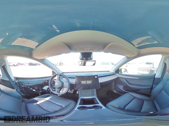 2023 Tesla Model Y Long Range z VIN 7SAYGDEE7PF965446, wystawiony jako Copart lot #54710375 z przebiegiem 23 807 mil mil oraz Szkoda całkowita • Salvage title. Historia ofert i sprzedaży dostępna na DreamBid. Obrazek 16.