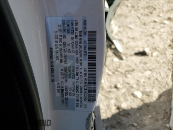 2019 Mazda CX-9 Grand Touring with VIN JM3TCADY0K0326045, listed as a Copart auction lot 83838054 with 125,308 mi miles and Salvage Title. Bid and sale history available at carsss.com. Image 15.