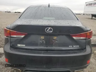 2020 Lexus IS 300 F Sport with VIN JTHGA1D21L5101194, listed as a Copart auction lot 42705555 with 68,989 mi miles and Salvage title. Bid and sale history available at DreamBid. Image 6.
