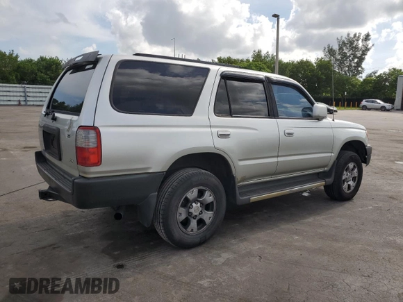 1999 Toyota 4Runner SR5 with VIN JT3GN86R8X0113147, listed as a Copart auction lot 64168045 with 204,721 mi miles and Clean title. Bid and sale history available at DreamBid. Image 3.