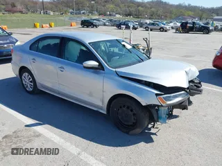2013 Volkswagen Jetta SE with VIN 3VWDX7AJ2DM255391, listed as a IAAI auction lot 41885635 with 150,610 mi miles and . Bid and sale history available at DreamBid. Image 1.