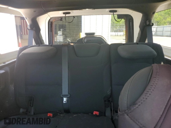 2020 Jeep Wrangler Unlimited Black and Tan with VIN 1C4HJXDGXLW221705, listed as a Copart auction lot 56224785 with 82,360 mi miles and Salvage title. Bid and sale history available at DreamBid. Image 10.