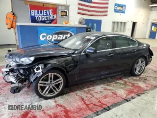 2013 BMW 6 Series 650i xDrive with VIN WBA6B4C56DD098465, listed as a Copart auction lot 45126625 with 129,235 mi miles and Clean Title. Bid and sale history available at carsss.com. Image 1.