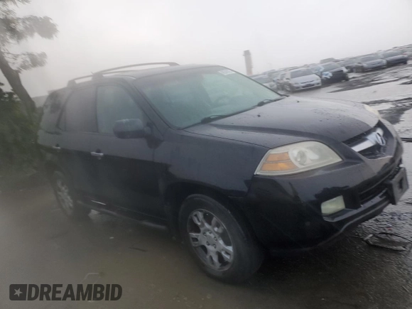 2004 Acura MDX Touring Pkg w/Navigation with VIN 2HNYD18834H540350, listed as a Copart auction lot 45249825 with 163,157 mi miles and Salvage Title. Bid and sale history available at carsss.com. Image 4.