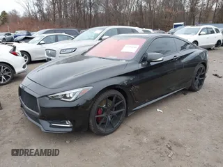 2018 Infiniti Q60 Luxe with VIN JN1EV7EL6JM391283, listed as a IAAI auction lot 41172440 with 70,015 mi miles and . Bid and sale history available at DreamBid. Image 17.