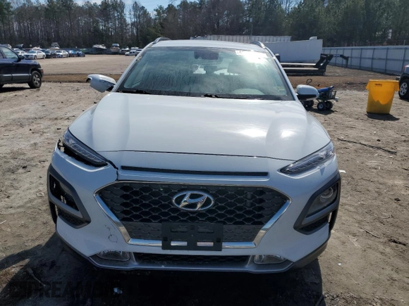 2021 Hyundai Kona Limited with VIN KM8K3CA58MU670529, listed as a Copart auction lot 46647445 with 61,141 mi miles and Salvage Title. Bid and sale history available at carsss.com. Image 5.