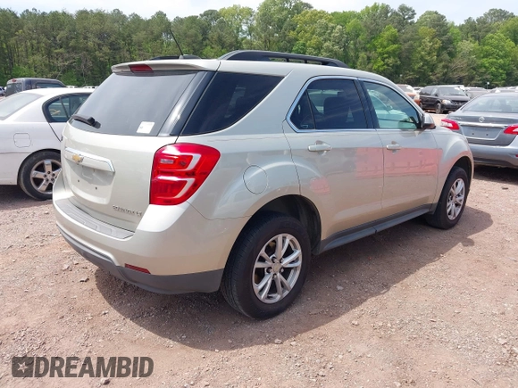 2016 Chevrolet Equinox LT with VIN 2GNALCEK4G1109171, listed as a IAAI auction lot 42061943 with 139,487 mi miles and . Bid and sale history available at DreamBid. Image 4.