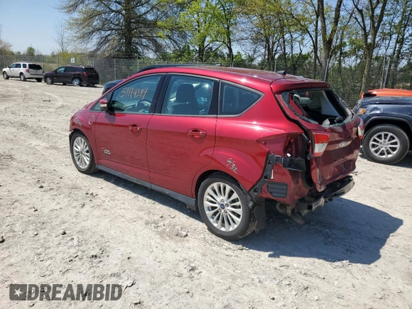 2017 Ford C-Max Energi SE with VIN 1FADP5EU5HL107180, listed as a Copart auction lot 51114384 with 66,382 mi miles. Bid and sale history available at carsss.com. Image 2.