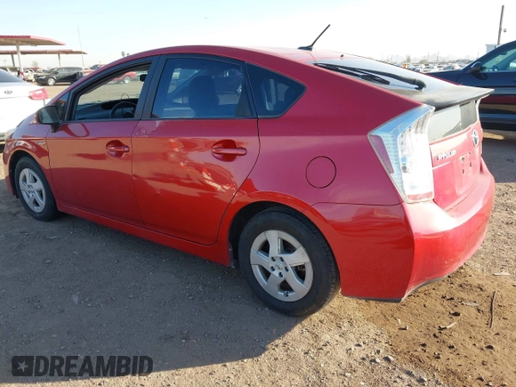 2010 Toyota Prius II with VIN JTDKN3DU4A0097116, listed as a IAAI auction lot 42021243 with 205,274 mi miles. Bid and sale history available at carsss.com. Image 3.