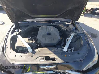 2019 Genesis G70 2.0T Sport with VIN KMTG24LA4KU016333, listed as a IAAI auction lot 41536018 with 70,587 mi miles. Bid and sale history available at carsss.com. Image 10.