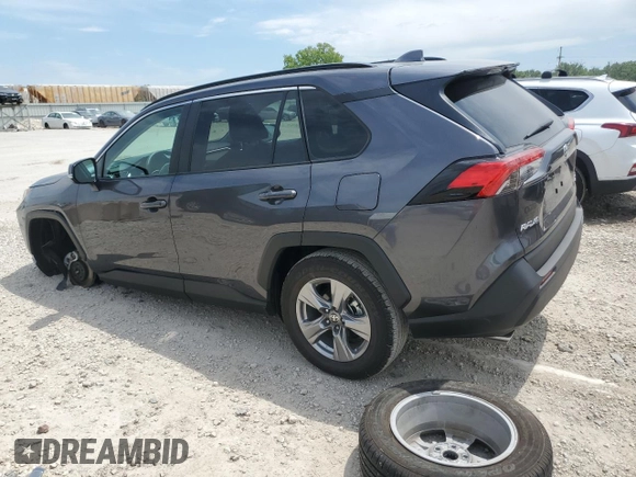 2024 Toyota RAV4 XLE with VIN 2T3P1RFV6RC481451, listed as a Copart auction lot 58316955 with 6,652 mi miles and Salvage title. Bid and sale history available at DreamBid. Image 2.