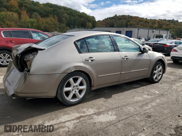 2005 Nissan Maxima 3.5 SL with VIN 1N4BA41E25C810474, listed as a Copart auction lot 76344174 with 198,903 mi miles and Salvage Title. Bid and sale history available at carsss.com. Image 3.