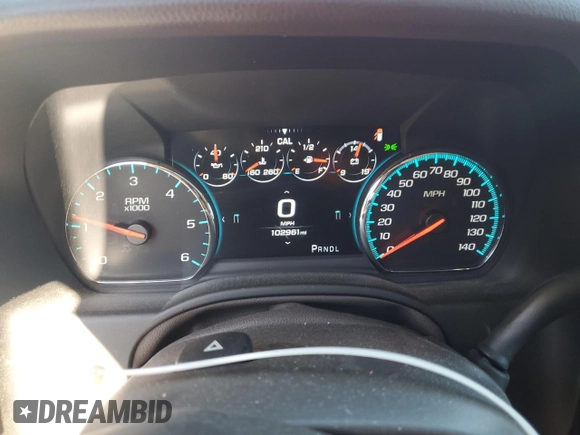 2017 Chevrolet Tahoe LT z VIN 1GNSKBKC5HR330558, wystawiony jako Copart lot #54977925 z przebiegiem 102 961 mil mil oraz Szkoda całkowita • Salvage title. Historia ofert i sprzedaży dostępna na DreamBid. Obrazek 9.