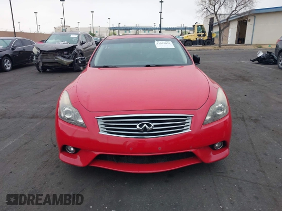 2012 Infiniti G37 Coupe Journey with VIN JN1CV6EKXCM423468, listed as a IAAI auction lot 41813832 with 1 mi miles. Bid and sale history available at carsss.com. Image 12.