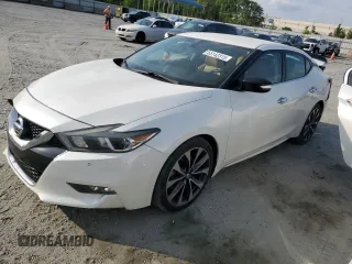 2016 Nissan Maxima SV z VIN 1N4AA6AP4GC421301, wystawiony jako Copart lot #55142315 z przebiegiem 150 254 mil mil oraz Szkoda całkowita • Salvage title. Historia ofert i sprzedaży dostępna na DreamBid. Obrazek 1.