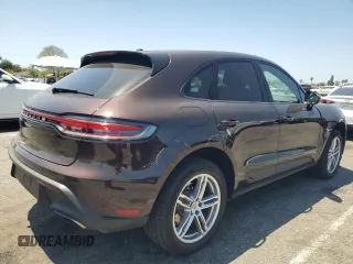 2022 Porsche Macan with VIN WP1AA2A51NLB04007, listed as a Copart auction lot 57549415 with 12,578 mi miles and Salvage title. Bid and sale history available at DreamBid. Image 3.