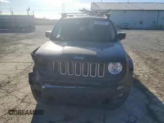 2015 Jeep Renegade Latitude with VIN ZACCJABH9FPB80553, listed as a Copart auction lot 83657494 with 76,005 mi miles and Salvage Title. Bid and sale history available at carsss.com. Image 5.