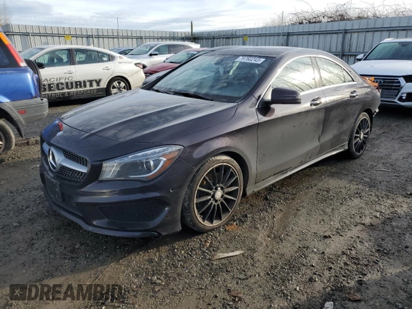 2015 Mercedes-Benz CLA 250 with VIN WDDSJ4EB3FN189378, listed as a Copart auction lot 79760243 with 60,225 mi miles and . Bid and sale history available at DreamBid. Image 1.