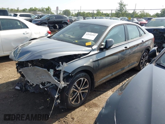 2024 Volkswagen Jetta Sport with VIN 3VWBM7BU2RM084111, listed as a IAAI auction lot 42532212 with 4,435 mi miles and . Bid and sale history available at DreamBid. Image 18.