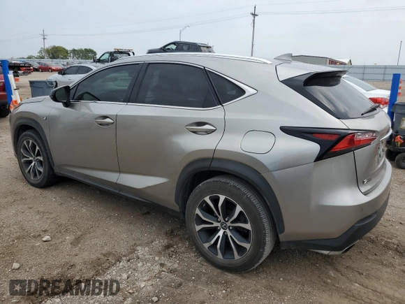 2016 Lexus NX 200t with VIN JTJBARBZ6G2072774, listed as a Copart auction lot 68511634 with 96,884 mi miles and Salvage Title. Bid and sale history available at DreamBid. Image 2.