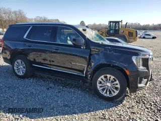 2024 GMC Yukon SLT with VIN 1GKS2BKD7RR214687, listed as a Copart auction lot 41972315 with 14,492 mi miles and Clean Title. Bid and sale history available at carsss.com. Image 4.