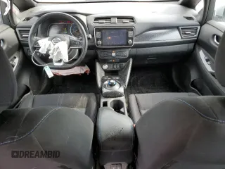 2022 Nissan LEAF SV with VIN 1N4AZ1CV1NC557535, listed as a Copart auction lot 47705095 with 64,397 mi miles and Salvage Title. Bid and sale history available at DreamBid. Image 7.