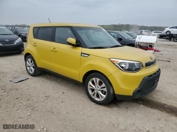 2014 Kia Soul + with VIN KNDJP3A50E7081768, listed as a Copart auction lot 53798125 with 82,168 mi miles and Clean Title. Bid and sale history available at carsss.com. Image 4.