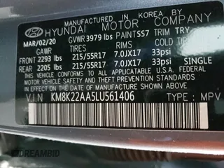 2020 Hyundai Kona SEL with VIN KM8K22AA5LU561406, listed as a Copart auction lot 41145653 with 32,471 mi miles. Bid and sale history available at carsss.com. Image 14.