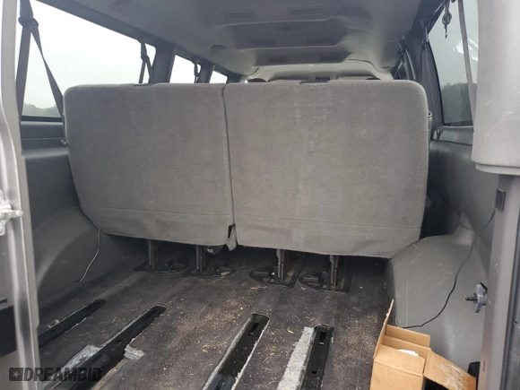 2010 Chevrolet Express Passenger LT with VIN 1GA2G1DG9A1135550, listed as a Copart auction lot 79541594 with 0 mi miles and Salvage Title. Bid and sale history available at carsss.com. Image 10.