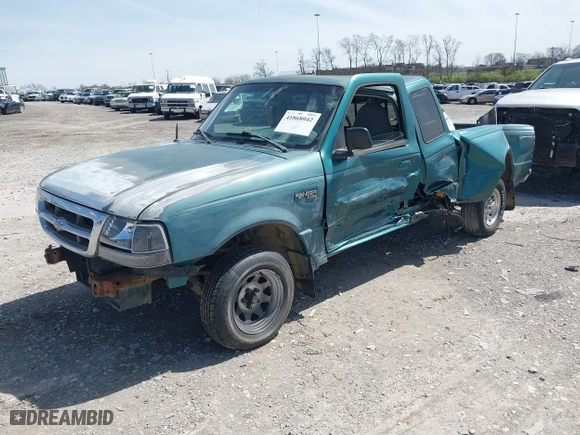 1998 Ford Ranger XL with VIN 1FTYR14C2WTA25220, listed as a IAAI auction lot 41868042 with 257,705 mi miles. Bid and sale history available at carsss.com. Image 17.