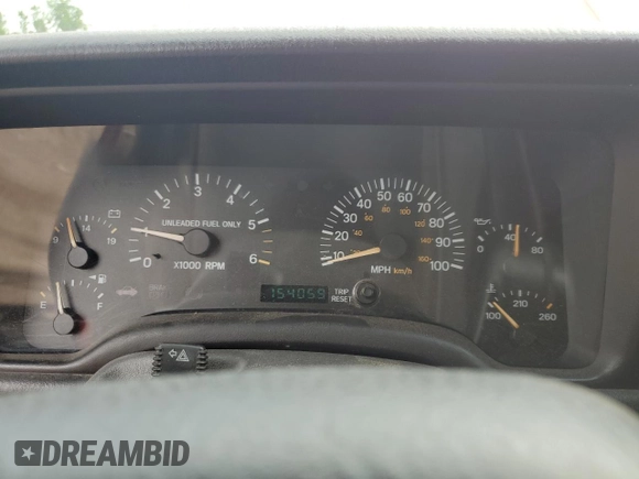 1999 Jeep Cherokee Sport with VIN 1J4FF68S4XL580048, listed as a Copart auction lot 62546365 with 154,059 mi miles and Clean title. Bid and sale history available at DreamBid. Image 9.