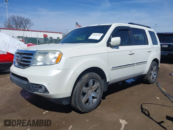 2013 Honda Pilot Touring with VIN 5FNYF3H9XDB006353, listed as a IAAI auction lot 41826557 with 174,552 mi miles and . Bid and sale history available at DreamBid. Image 18.