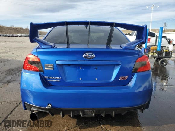 2017 Subaru WRX STI with VIN JF1VA2M61H9811283, listed as a Copart auction lot 49507335 with 114,804 mi miles and Salvage Title. Bid and sale history available at carsss.com. Image 6.