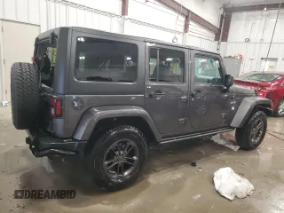 2018 Jeep Wrangler JK Unlimited Sport S with VIN 1C4HJWDG5JL865704, listed as a Copart auction lot 46117775 with 86,809 mi miles and Clean Title. Bid and sale history available at carsss.com. Image 3.