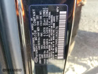 2020 Hyundai Kona SE with VIN KM8K12AA8LU404276, listed as a Copart auction lot 47434905 with 50,034 mi miles and Salvage Title. Bid and sale history available at carsss.com. Image 14.