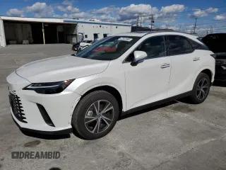 2024 Lexus RX 350 with VIN 2T2BAMBAXRC044511, listed as a Copart auction lot 47602595 with 2,328 mi miles and Salvage title. Bid and sale history available at DreamBid. Image 1.