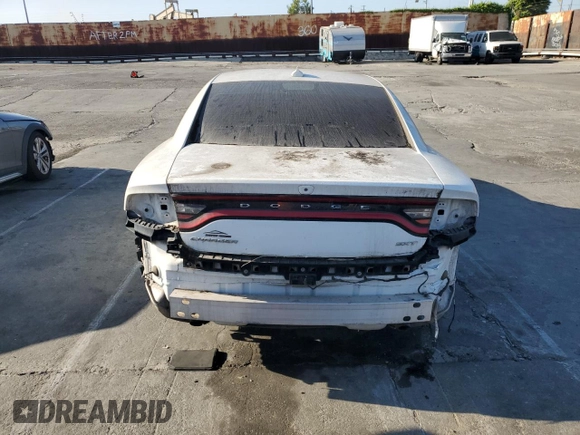 2018 Dodge Charger SXT Plus with VIN 2C3CDXHG7JH216022, listed as a Copart auction lot 52594375 with 96,453 mi miles and Clean Title. Bid and sale history available at carsss.com. Image 6.