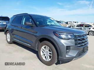 2025 Ford Explorer Active with VIN 1FMUK7DH9SGB16257, listed as a IAAI auction lot 42378166 with 3,873 mi miles and . Bid and sale history available at DreamBid. Image 1.